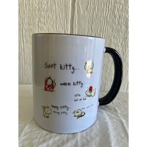 Soft Kitty Warm Kitty Mug Coffee Tea Cup Cute Cat Cartoon Design‎